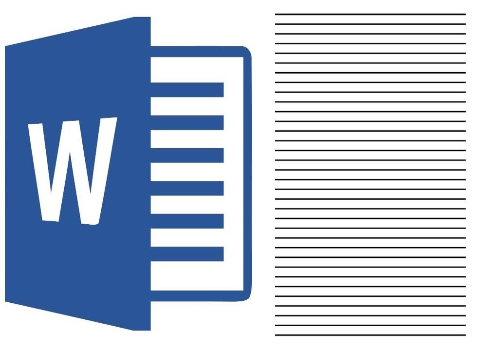 Линованный лист формата a4 в ms word