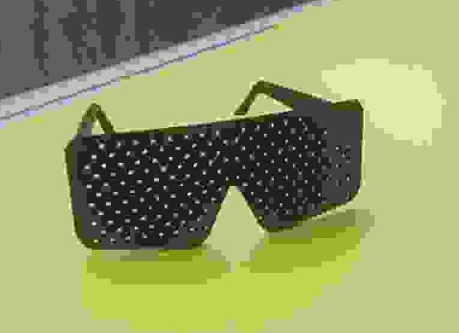 Перфорационные очки на 3d-принтере для улучшения зрения: опыт моделирования и полученный эффект