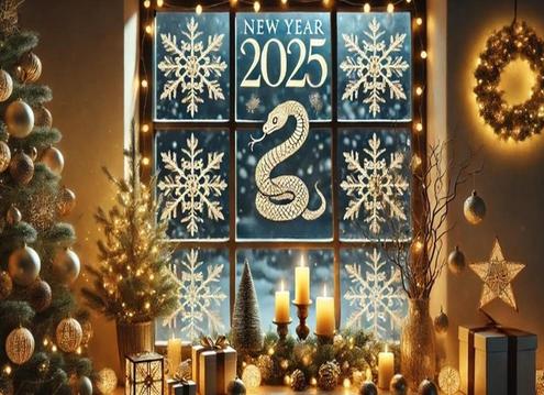 Новогодние вытынанки на окна: 200+ шаблонов к новому 2023 году
