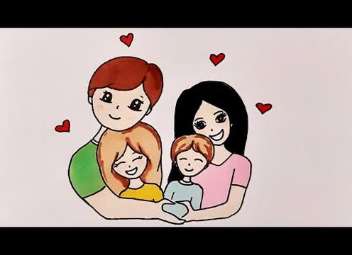 Как нарисовать папу
