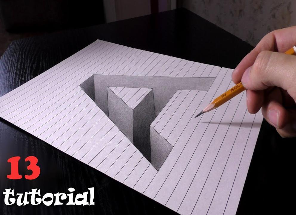 Как рисовать впечатляющие трехмерные буквы