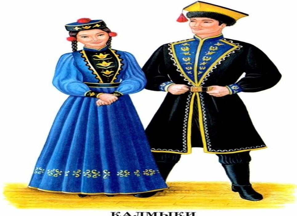 Национальные костюмы народов россии