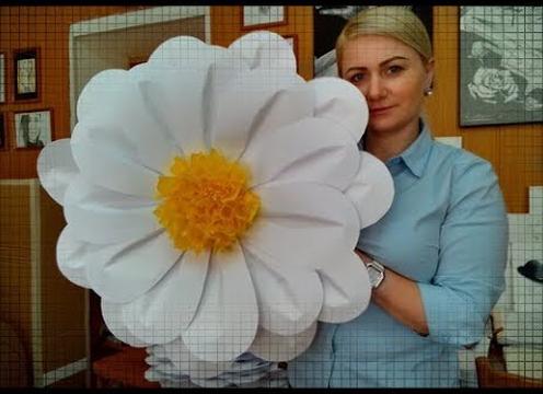 Одуванчик из бумаги своими руками: мастер-класс с шаблонами