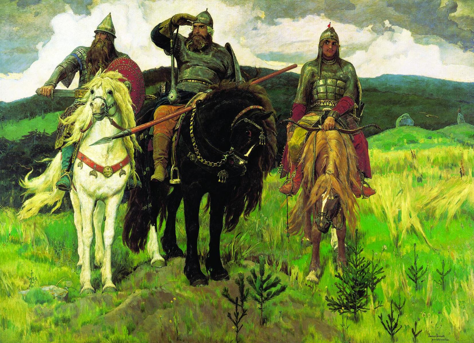 Картина виктора васнецова «богатыри»