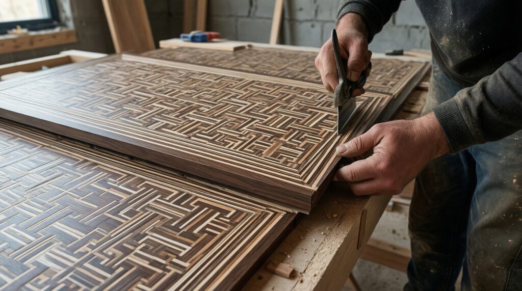 Аппликации из бумаги: шаблоны для вырезания и сборки картинки - иллюстрация