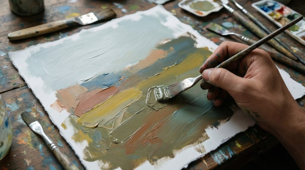 Пальчиковые раскраски и рисование ватными палочками: простые техники дома - иллюстрация