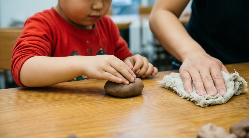 Пластилиновые коврики (playdough mats): распечатай и лепи по контуру - иллюстрация